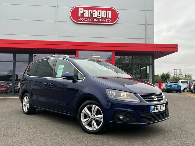 Compare Seat Alhambra 2.0 Tdi Xcellence 148 Bhp AF67CUV Blue