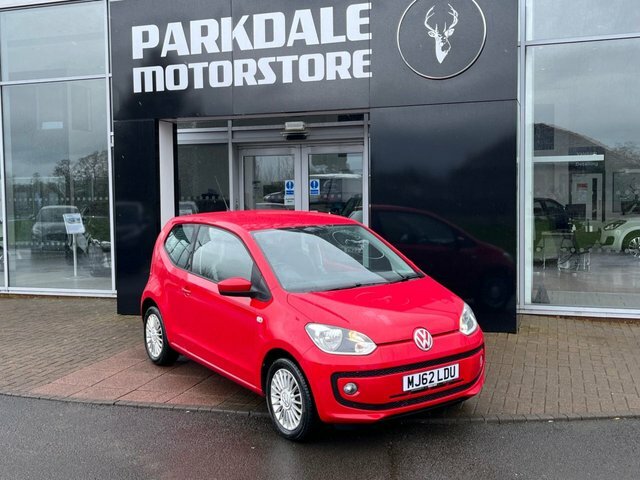 Compare Volkswagen Up 1.0 High Up 74 Bhp MJ62LDU Red