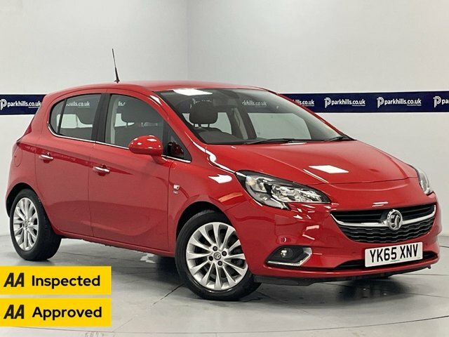 Compare Vauxhall Corsa 1.4 Se Ecoflex Ss 100 Bhp - Aa Inspected YK65XNV Red