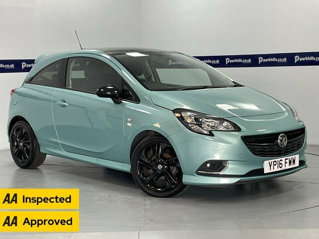 Compare Vauxhall Corsa 1.4 Limited Edition 90 Bhp - Aa Inspected YP16FWW Green