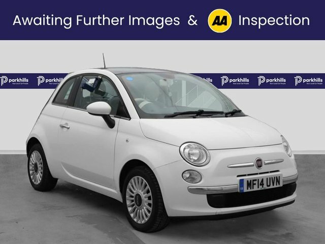 Compare Fiat 500 1.2 Lounge 70 Bhp - Aa Inspected MF14UVN White
