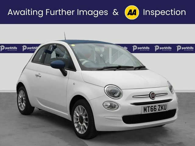 Compare Fiat 500 1.2 Pop Star 70 Bhp - Aa Inspected MT66ZKU White