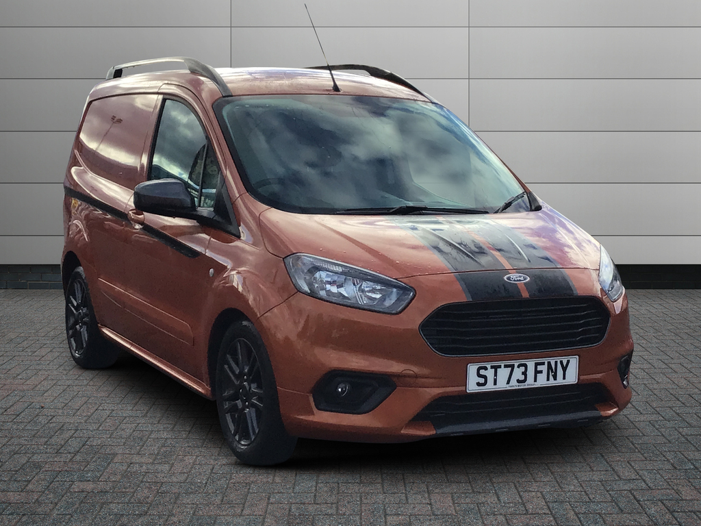 Compare Ford Transit Courier Sport Van 1.5L Tdci 100Ps Fwd 6 Speed ST73FNY Orange