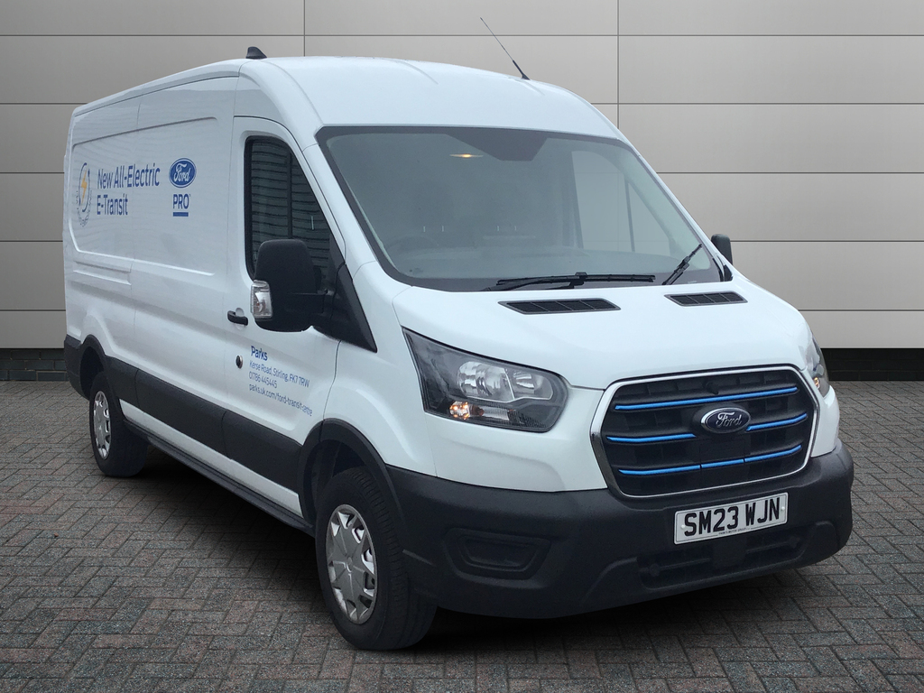 Compare Ford Transit Custom Ford Leader Van 350 L2 68Kwh Battery 135Kwh 184P SM23WJN White