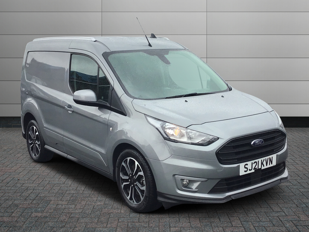 Ford Transit Connect 1.5 Ecoblue 120Ps Sport Van Silver #1