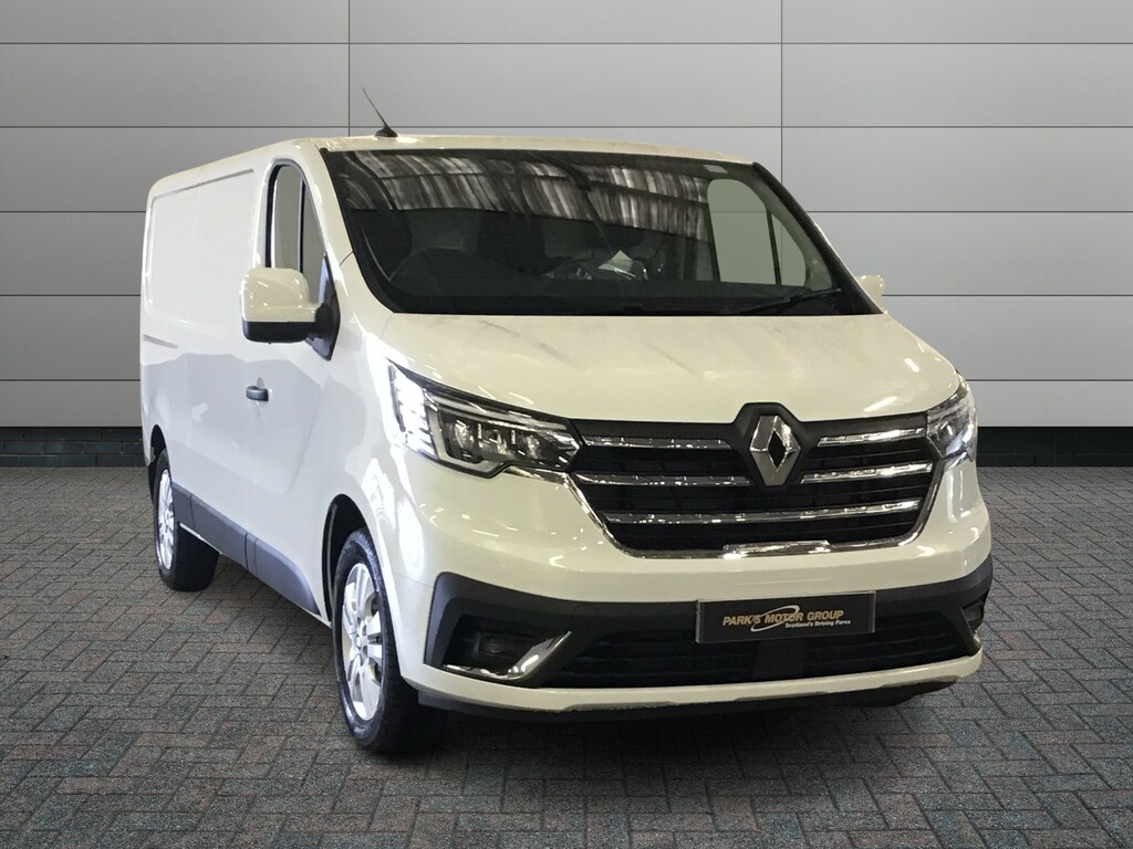 Compare Renault Trafic Ll30 Blue Dci 130 Extra Safety Van SH24NRE White