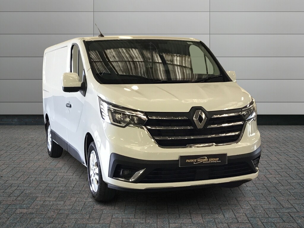 Compare Renault Trafic Ll30 Blue Dci 130 Extra Safety Van SH24NSK White