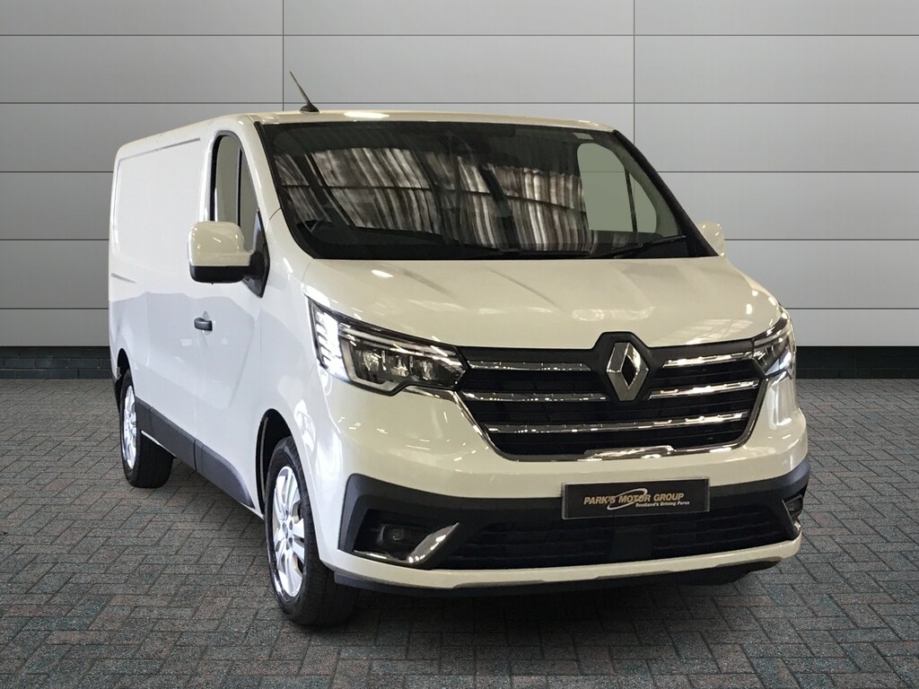 Compare Renault Trafic Ll30 Blue Dci 130 Extra Safety Van SH24NRU White