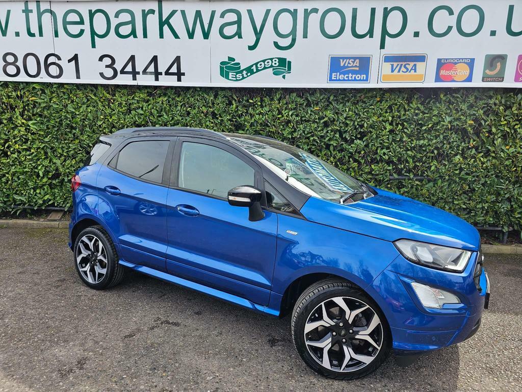 Compare Ford Ecosport 1.0T Ecoboost St-line Euro 6 Ss HF68OSN Blue