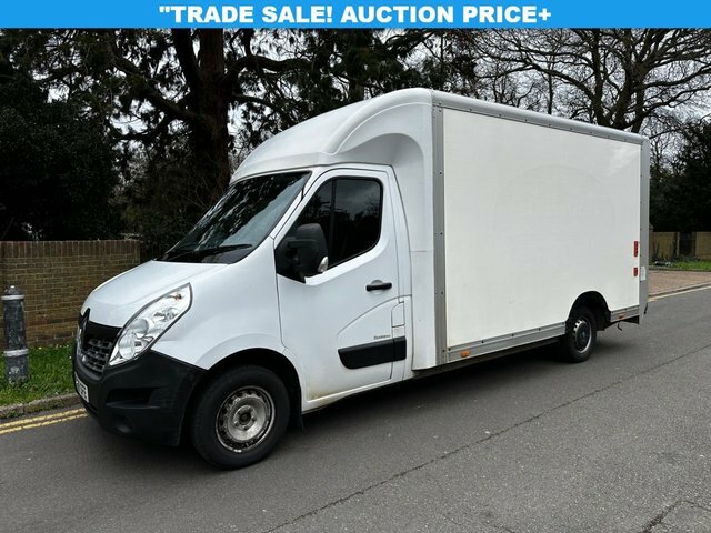 Renault Master 2.3 Ll35 Business Dci 130 Bhp L3 Low Loader Luton White #1
