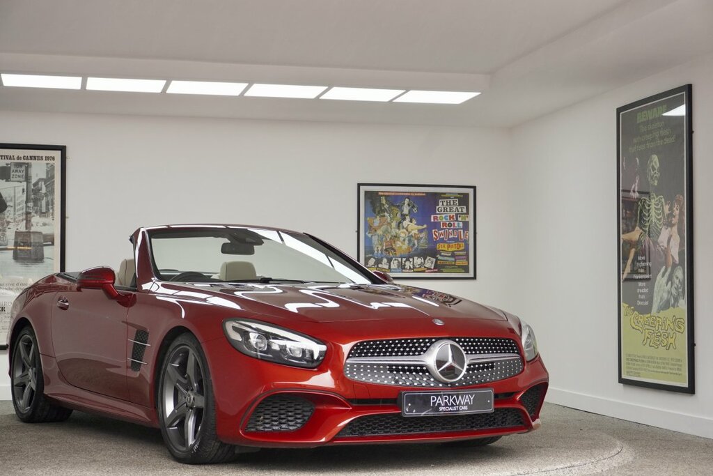 Compare Mercedes-Benz SL Class Sl 400 Amg Line RX17UAD Red