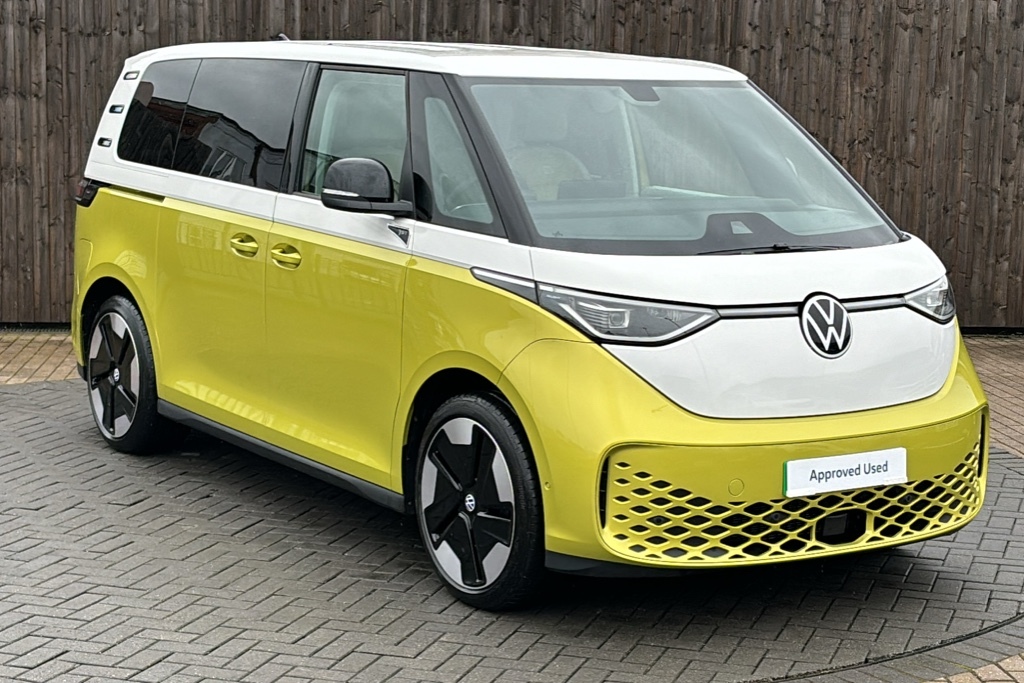 Compare Volkswagen ID.Buzz 150Kw 1St Edition Pro 77Kwh 204 Ps FD73JOU Yellow