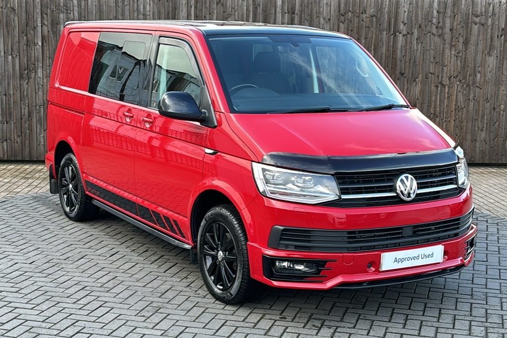 Volkswagen Transporter 2.0 Tdi Bmt 150 Edition Kombi Van Dsg 150 Ps Red #1