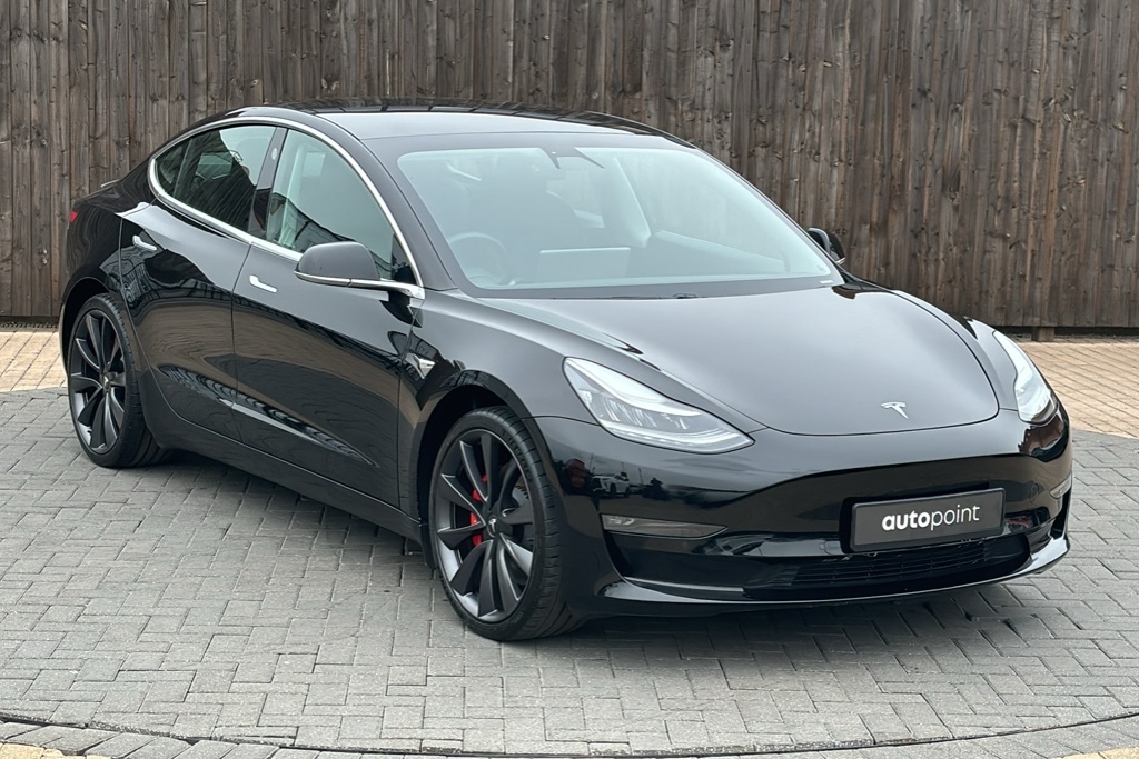 Tesla Model 3 Performance Awd Performance Upgrade 45 Black #1