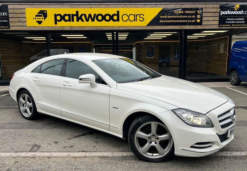 Compare Mercedes-Benz CLS Cls350 Cdi Blueefficiency MK61JHH White