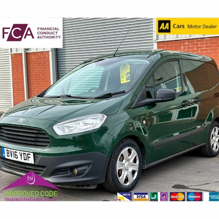 Compare Ford Transit Courier Mpv BV16YDF Green