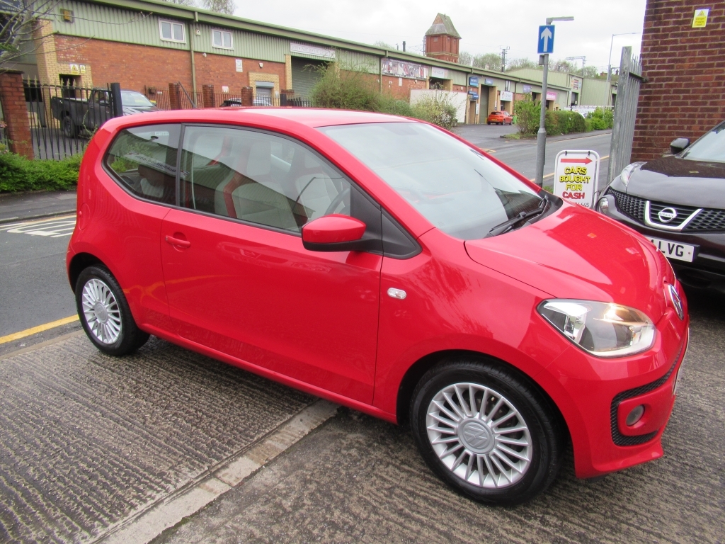 Compare Volkswagen Up 1.0 High Up PJ15CFL Red