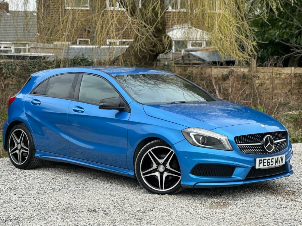 Compare Mercedes-Benz A Class A200 Night Edition PE65MVM Blue