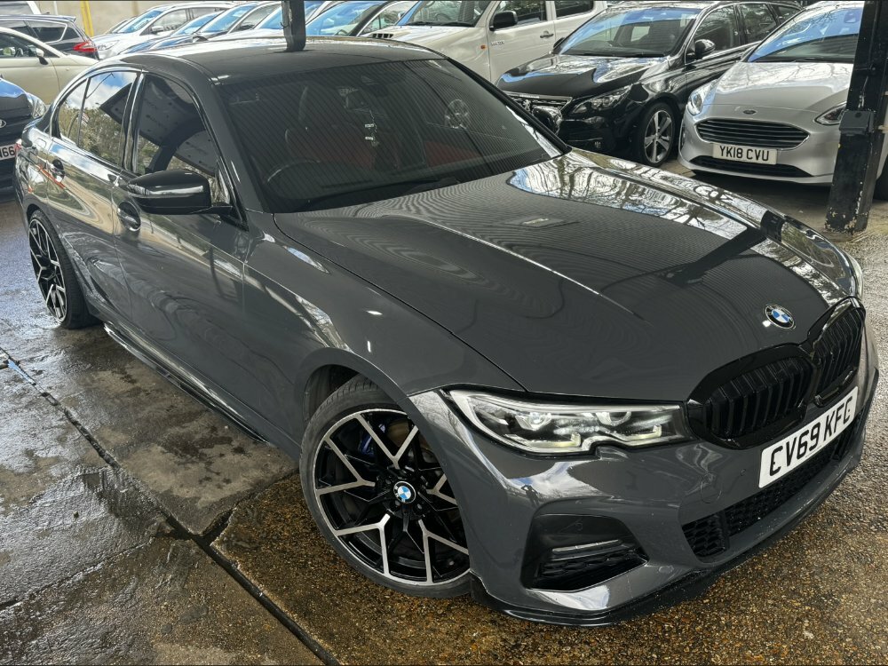 Compare BMW 3 Series 3.0 330D M Sport Plus Edition Saloon Au CV69KFC Grey