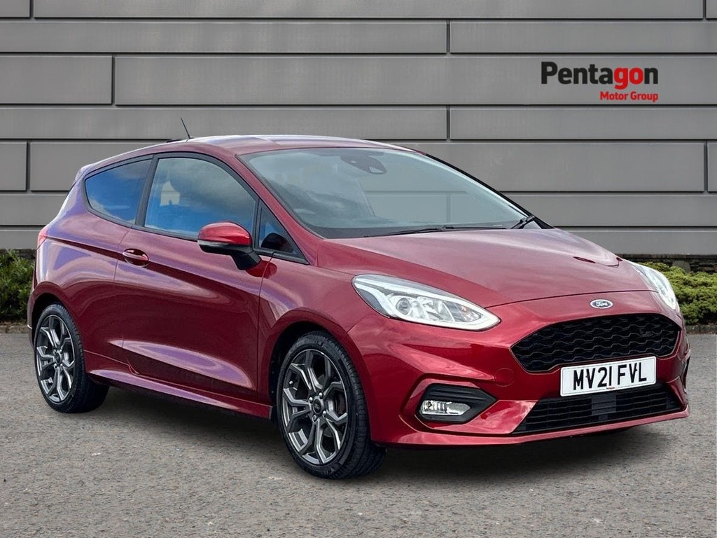 Compare Ford Fiesta 1.0T Ecoboost Mhev St Line Edition Hatchback P MV21FVL Red