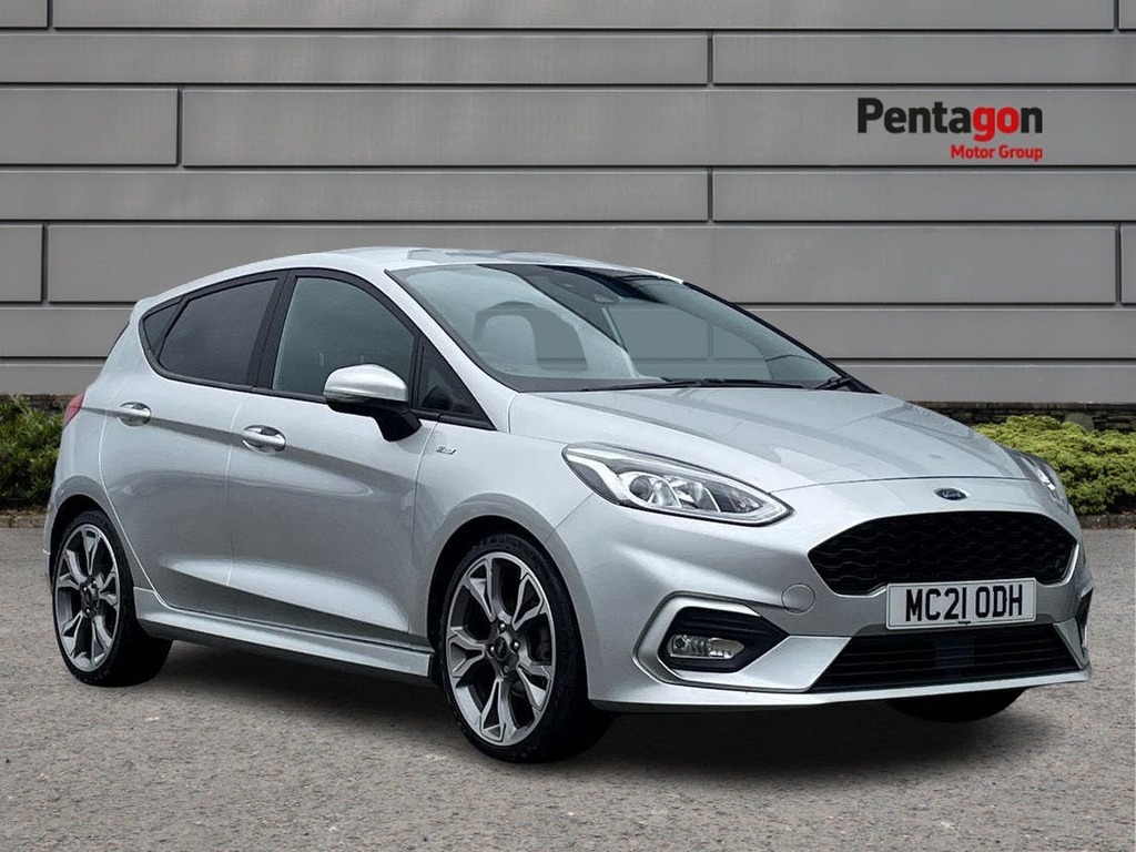 Compare Ford Fiesta 1.0T Ecoboost Mhev St Line X Edition Hatchback MC21ODH Silver