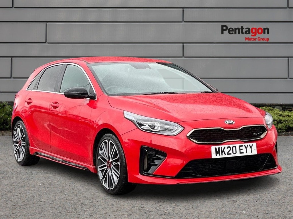 Compare Kia Ceed 1.6 T Gdi Gt Hatchback Euro 6 S MK20EYY Red