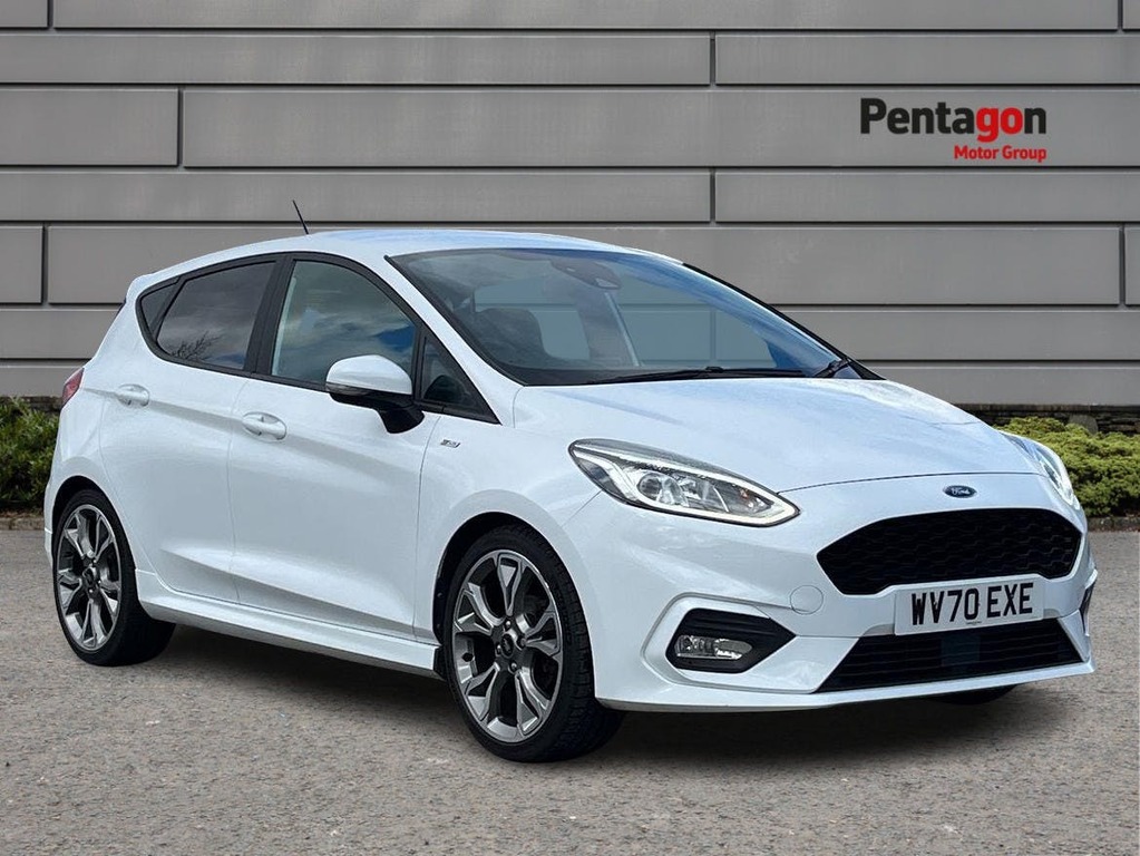 Compare Ford Fiesta 1.0T Ecoboost St Line X Edition Hatchback Petr WV70EXE White