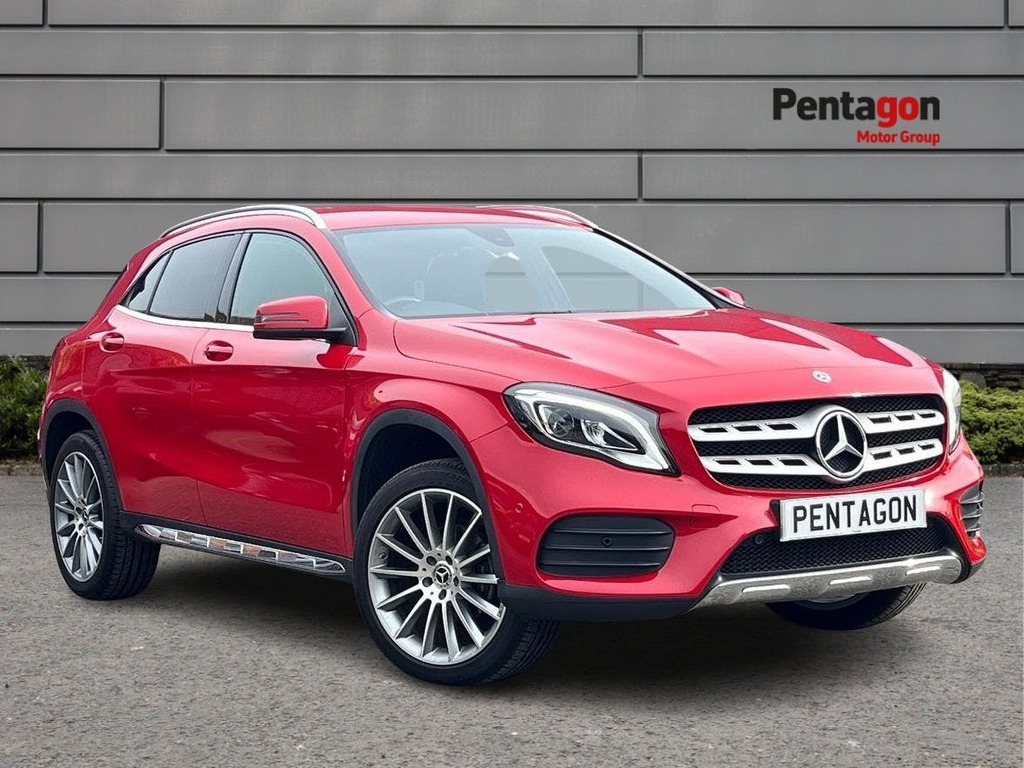 Compare Mercedes-Benz GLA Class Gla 200 Amg Line Edition NG69UWP Red