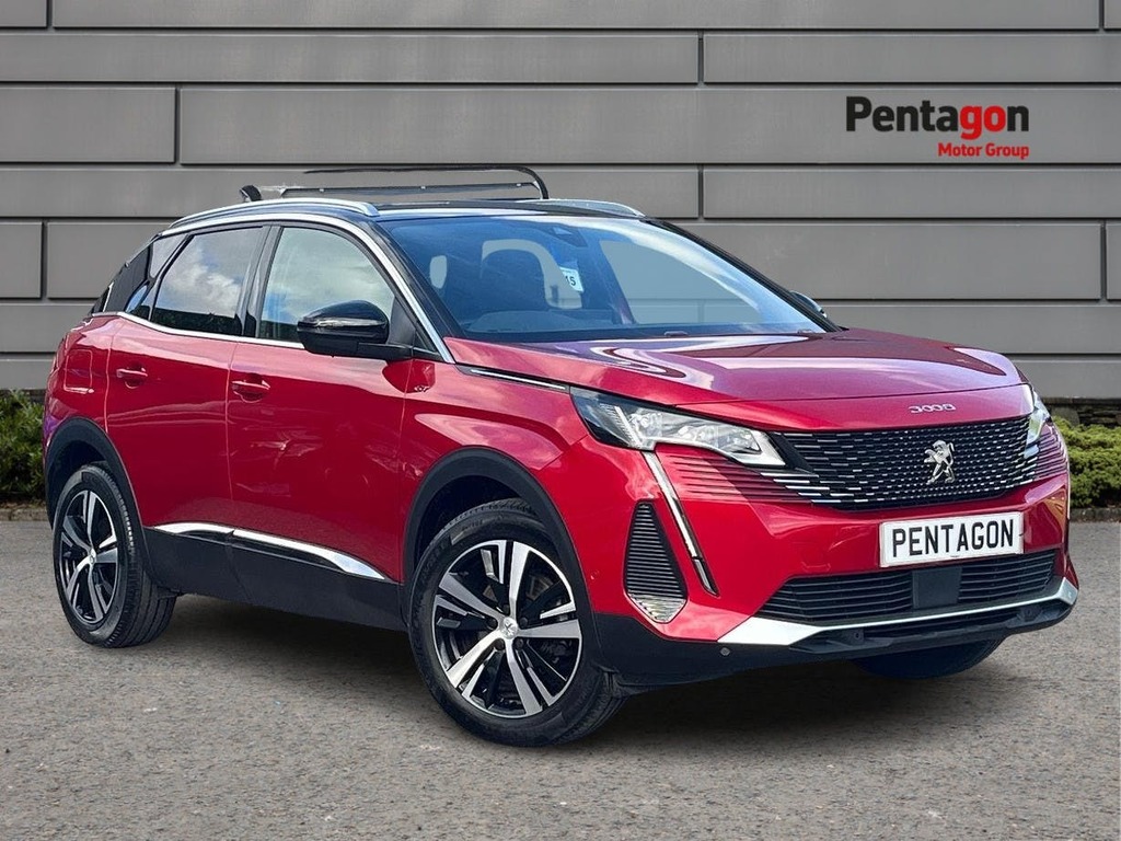 Compare Peugeot 3008 Bluehdi Ss Gt FL21YNT Red