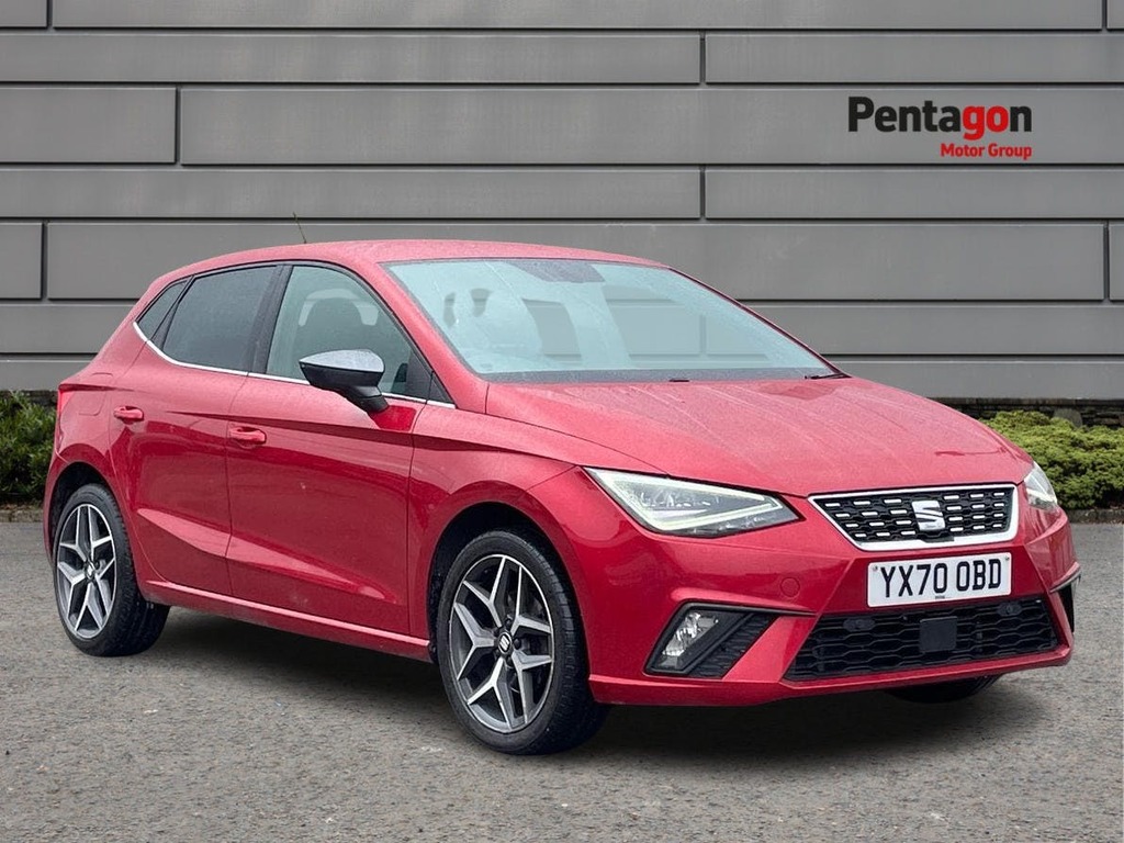 Compare Seat Ibiza 1.6 Tdi Xcellence Lux Hatchback YX70OBD Red