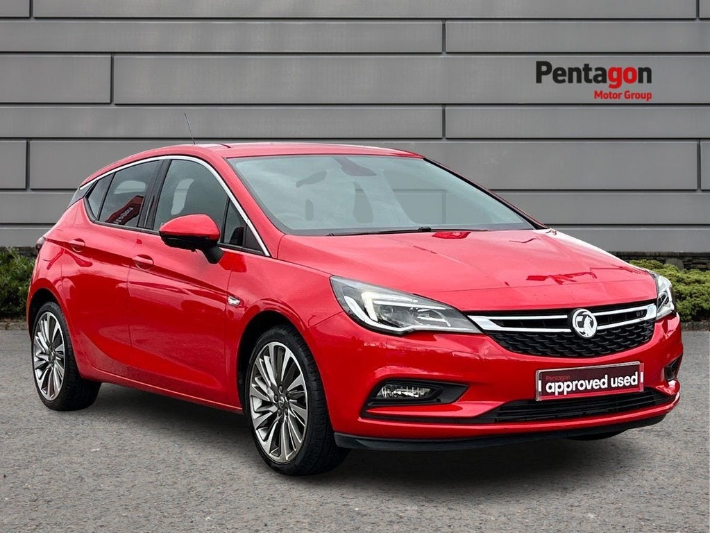 Compare Vauxhall Astra 1.4I Turbo Griffin Hatchback Eur MA69LVN Red