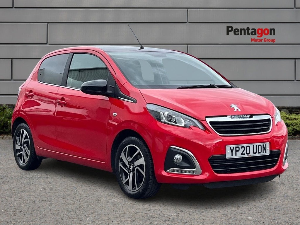 Compare Peugeot 108 1.0 Allure Hatchback Euro 6 Ss YP20UDN Red