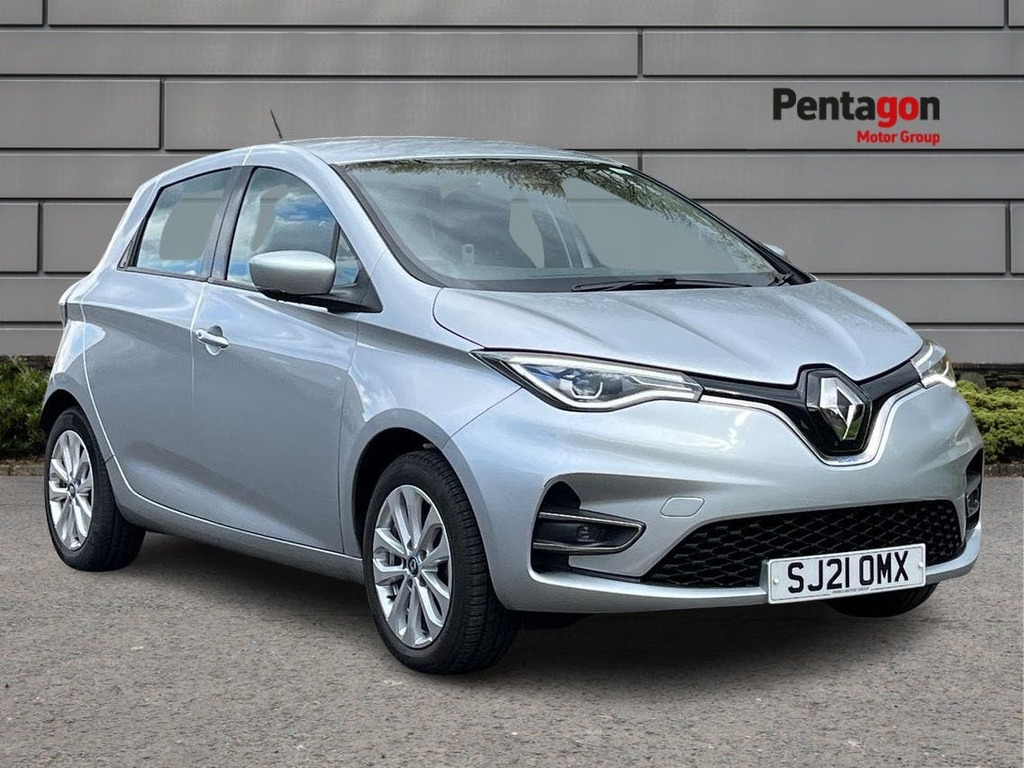 Compare Renault Zoe R135 52Kwh Iconic Hatchback I SJ21OMX Grey