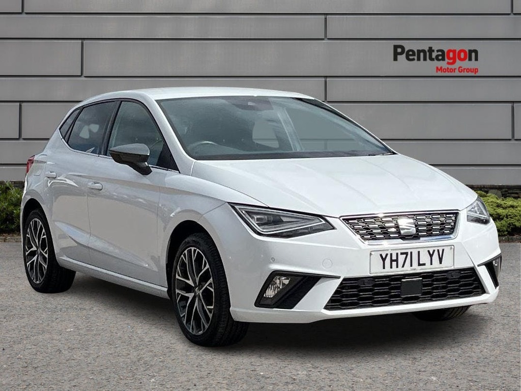 Compare Seat Ibiza 1.0 Tsi Xcellence Lux Hatchback YH71LYV White