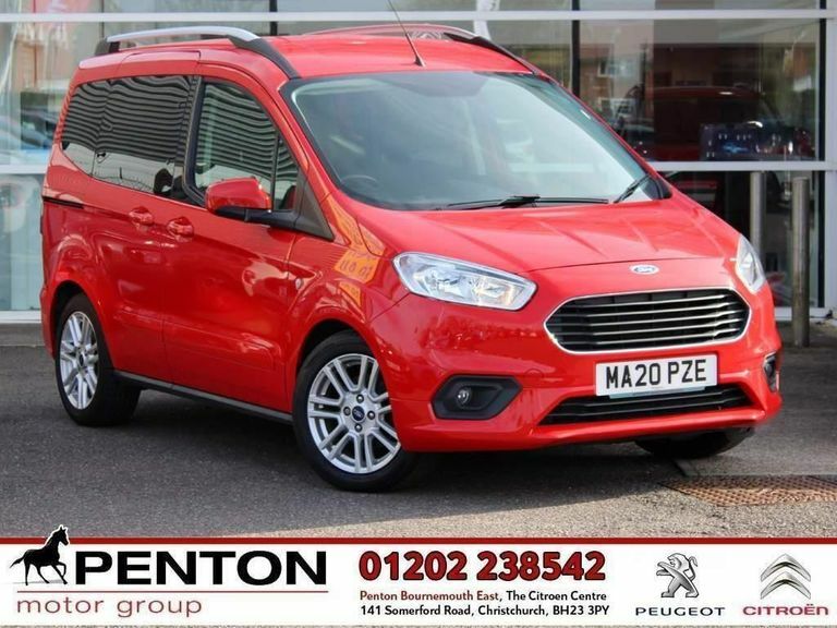 Ford Tourneo Courier 1.5 Tdci Titanium Euro 6 Ss Red #1
