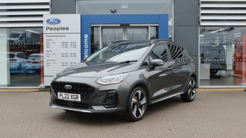 Compare Ford Fiesta Active Mhev PL22XGR Grey