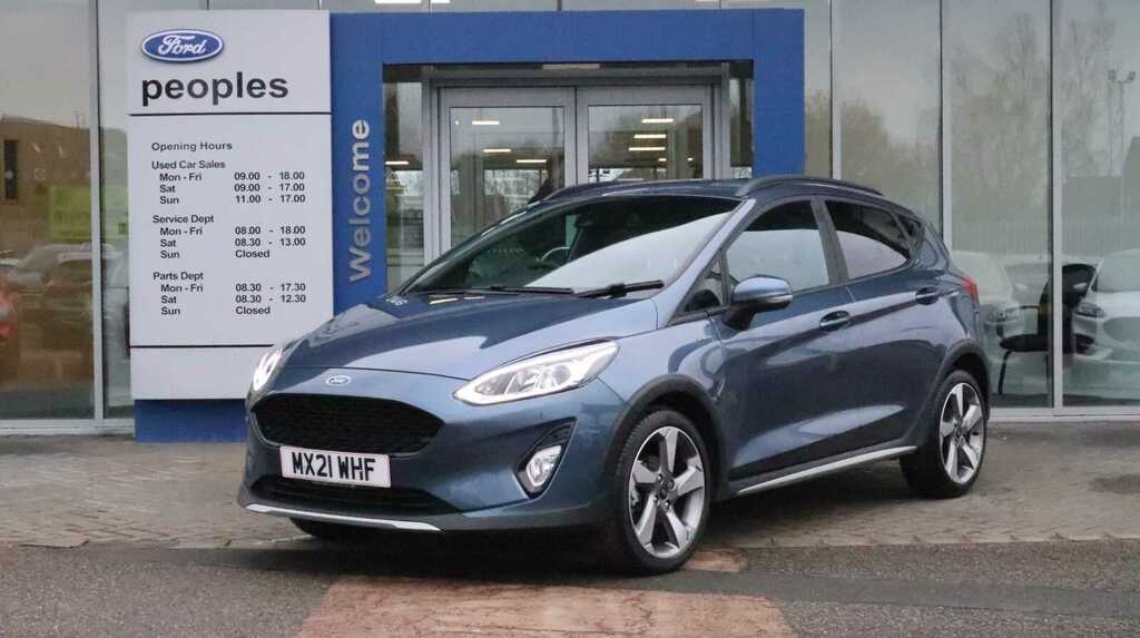 Compare Ford Fiesta Active Edition Mhev MX21WHF Blue