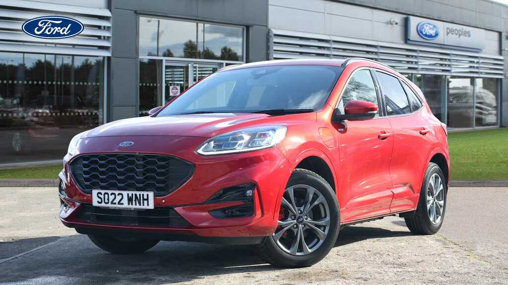 Compare Ford Kuga St-line SO22WNH Red