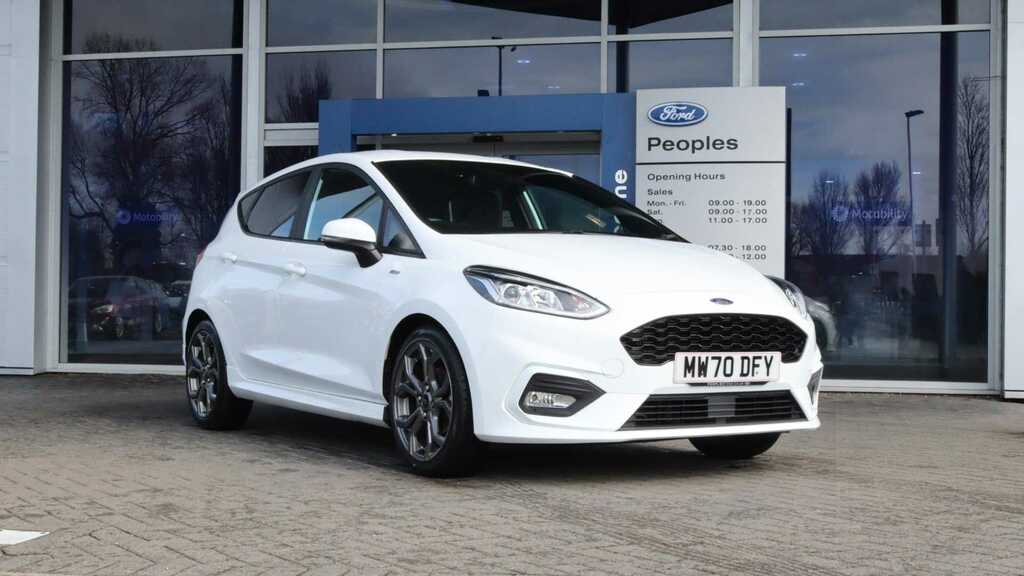 Compare Ford Fiesta St-line Edition Mhev MW70DFY White