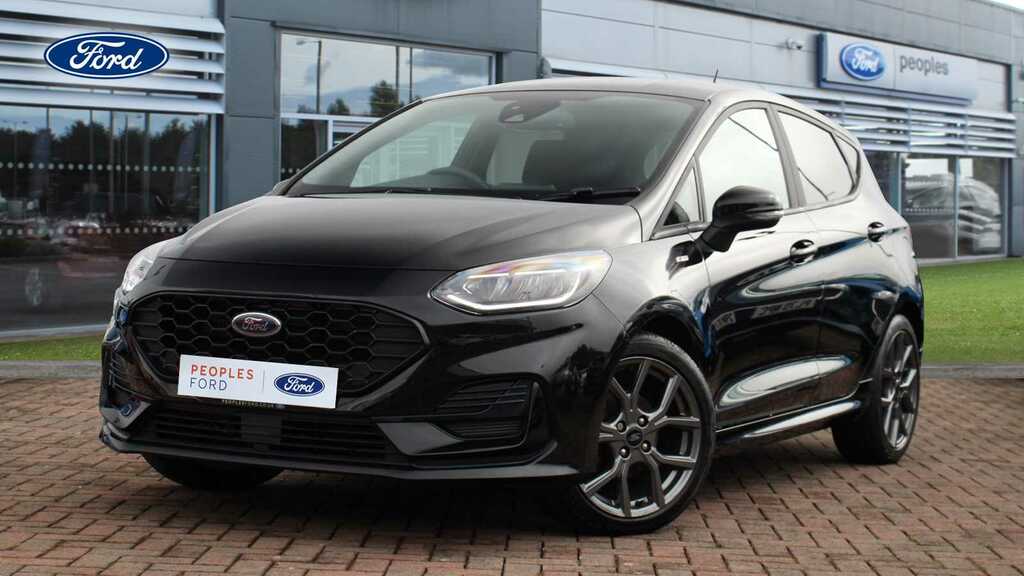 Compare Ford Fiesta St-line MM22GUG Black