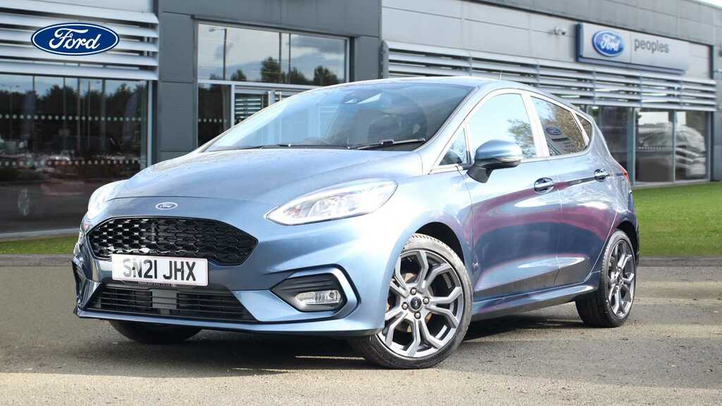 Compare Ford Fiesta St-line Edition SN21JHX Blue