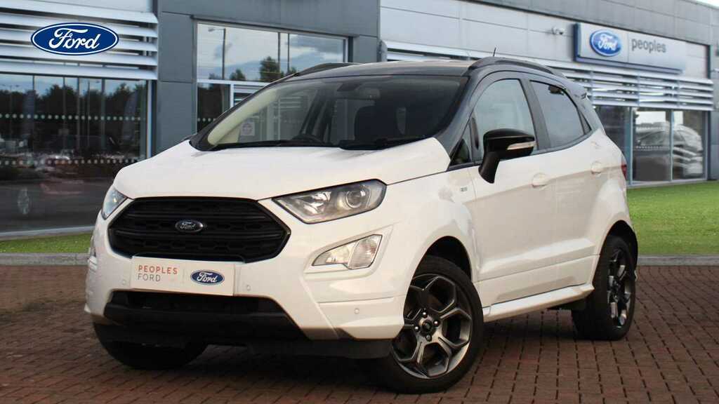 Compare Ford Ecosport St-line SD20ZSE White