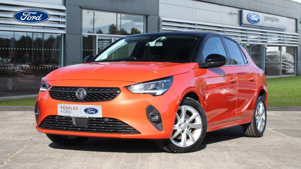 Compare Vauxhall Corsa Elite SD21CNF Orange