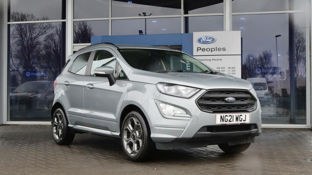Compare Ford Ecosport St-line NG21WGJ Silver