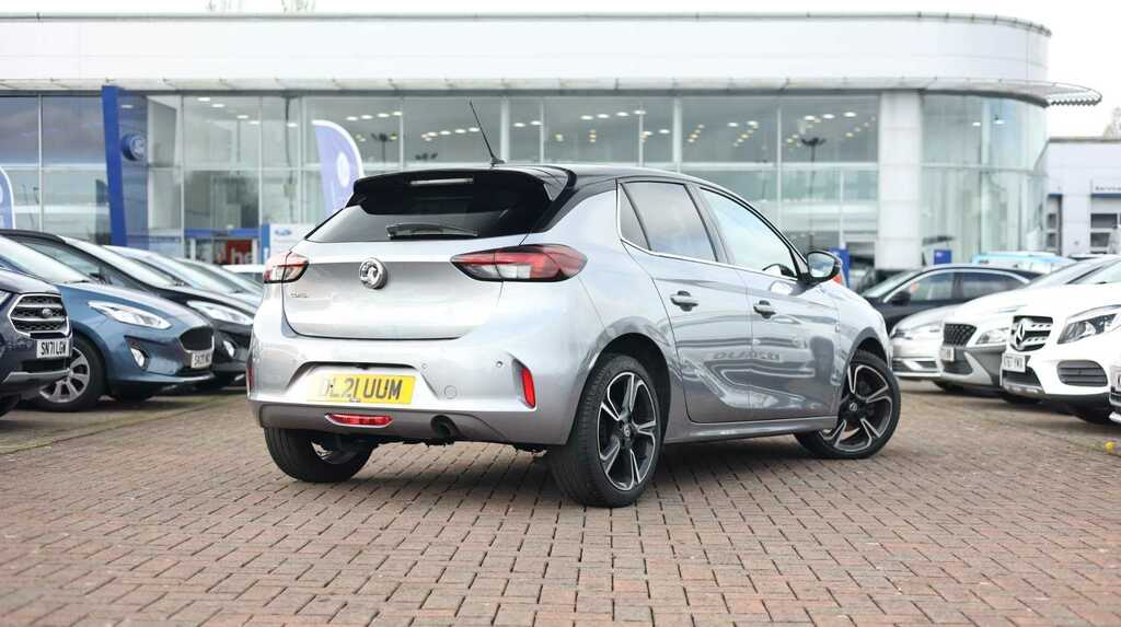 Compare Vauxhall Corsa Elite Nav Premium DL21UUM Grey