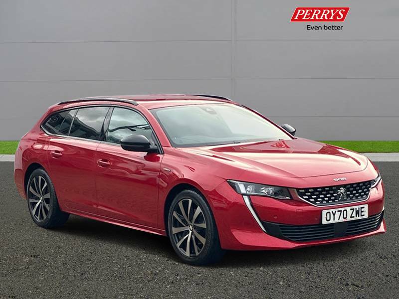 Compare Peugeot 508 Petrol OY70ZWE Red