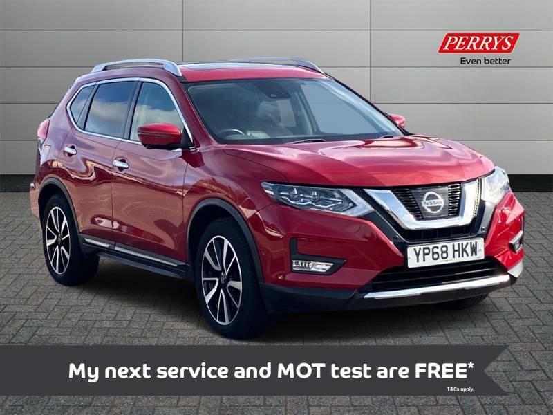 Compare Nissan X-Trail Diesel YP68HKW Red