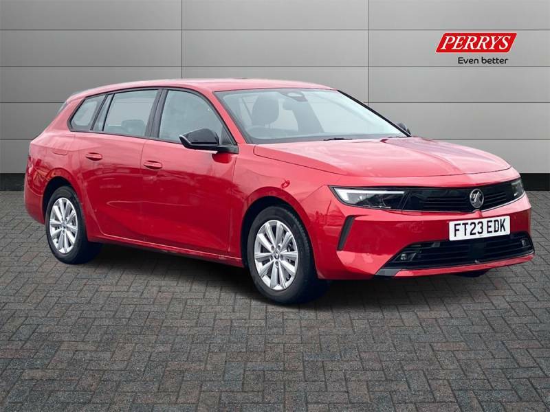 Compare Vauxhall Astra Estate FT23EDK Red