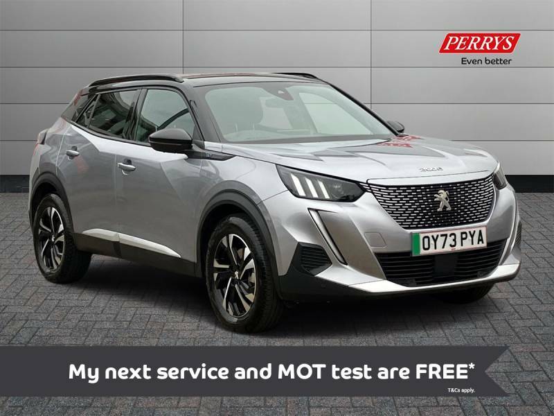 Compare Peugeot 2008 Electric OY73PYA Grey