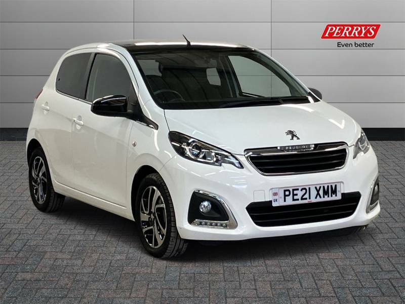 Compare Peugeot 108 Petrol PE21XMM White